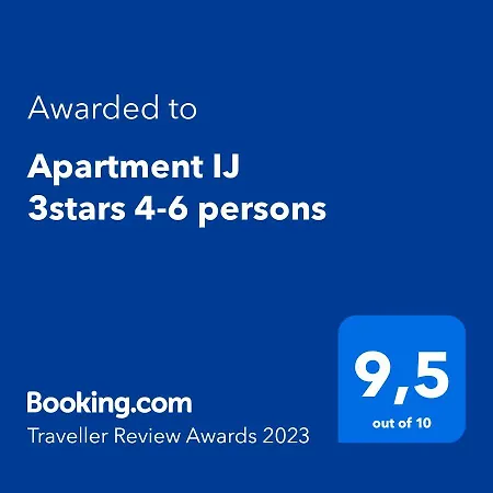 Apartment Ij 3stars 4-6 Persons *